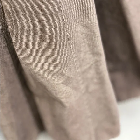 J. Jill Taupe Corduroy Skirt XSPsize - Picture 5 of 14